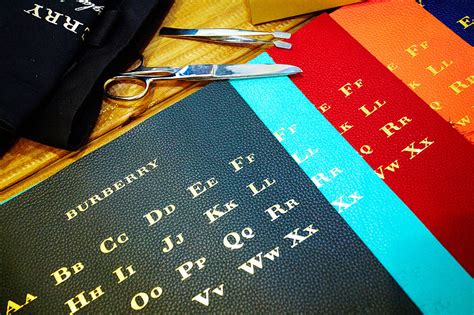 burberry personalisation